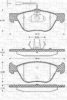MAGNETI MARELLI 363702161035 Brake Pad Set, disc brake